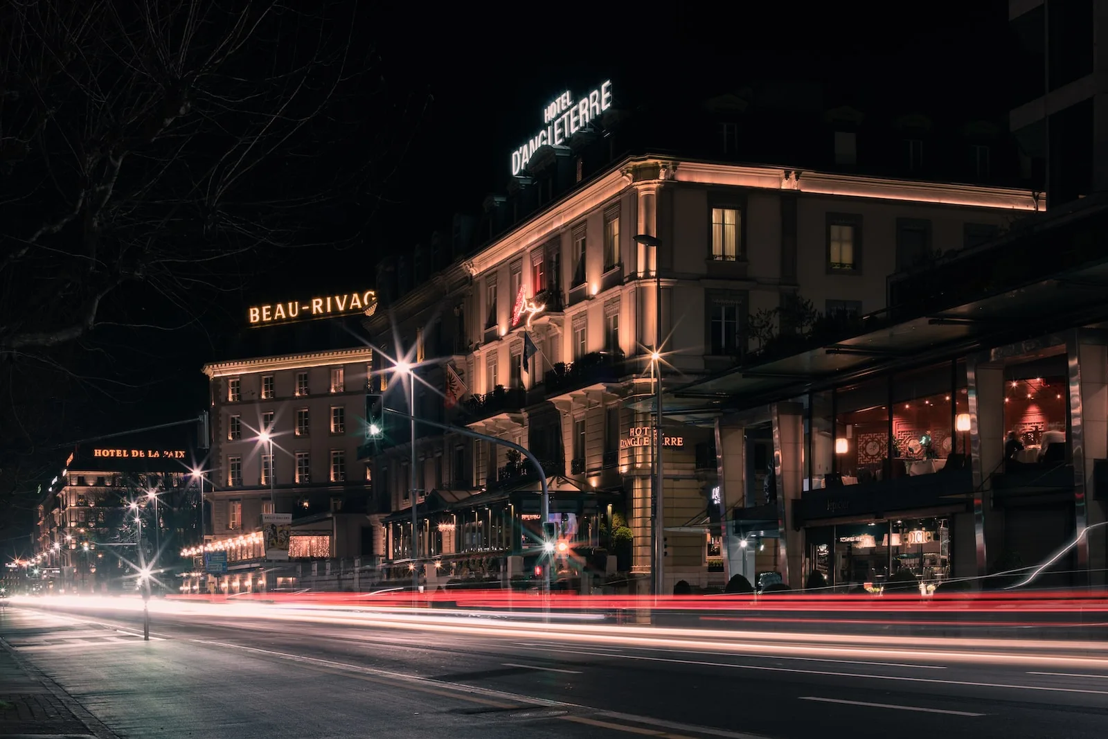 La ville de Genève a de beaux hôtels à offrir