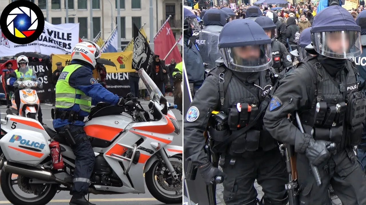 Manifestations pro-palestiniennes à Genève : le chaos dans les gares et la tension montante