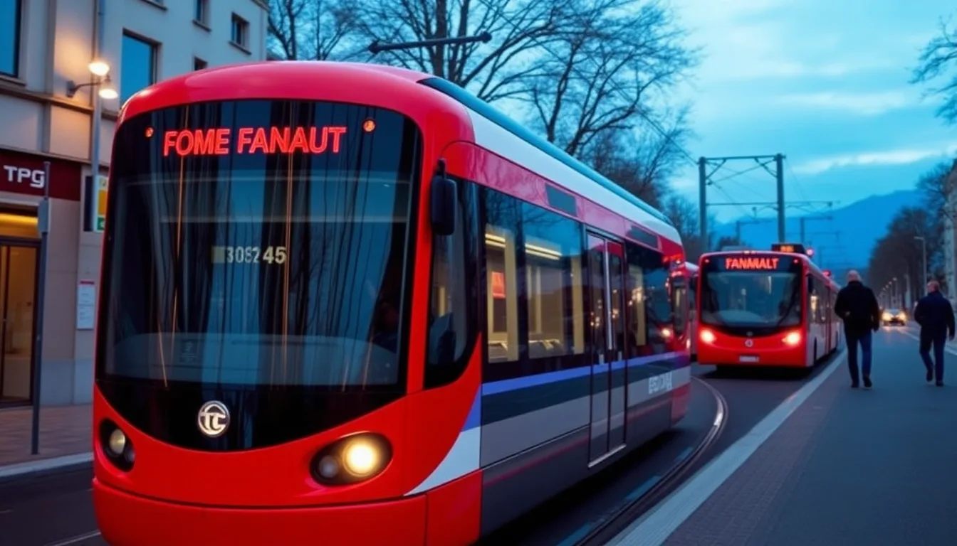 Découvrez les services de transports publics sur tpg.ch : horaires, lignes et plus